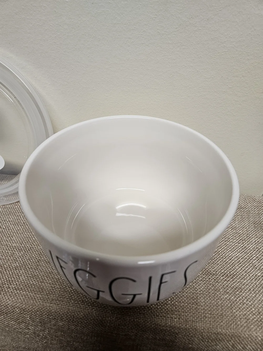 Rae Dunn Storage Bowl VEGGIES